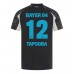 Bayer Leverkusen Edmond Tapsoba #12 Tredjedrakt 2024-25 Korte ermer